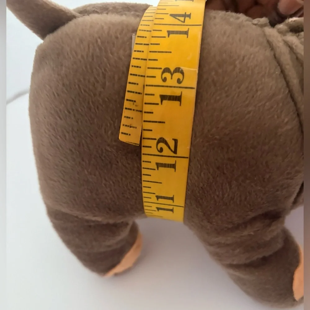 Mama Hippopotamus With Baby Stuff Plush Animal.